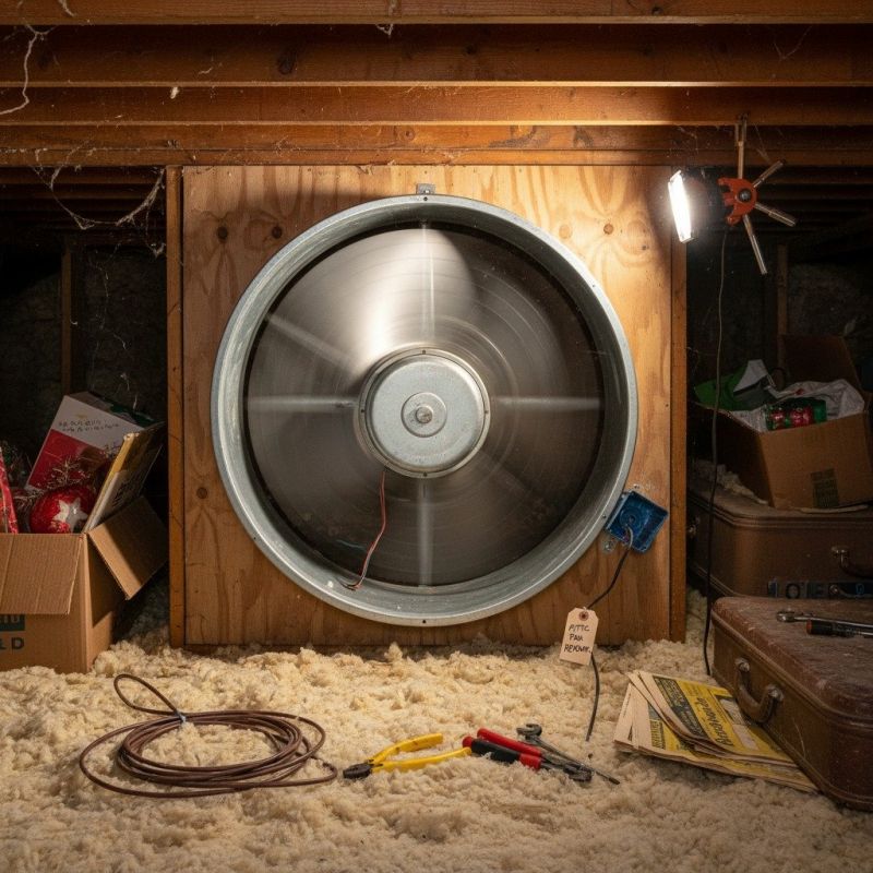Garage Exhaust Fan Repair