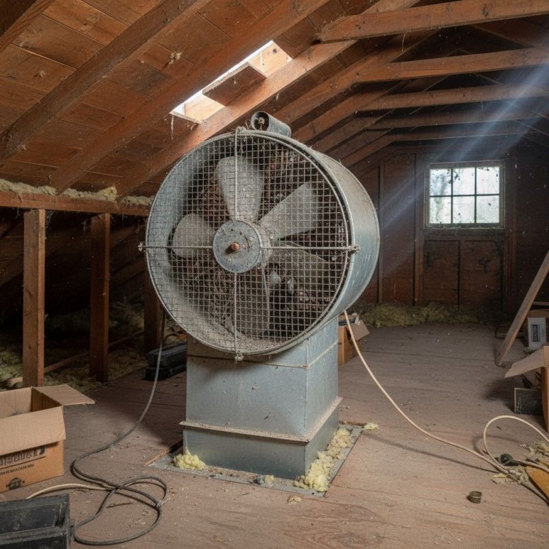 Attic Turbine Installation in Provo, UT